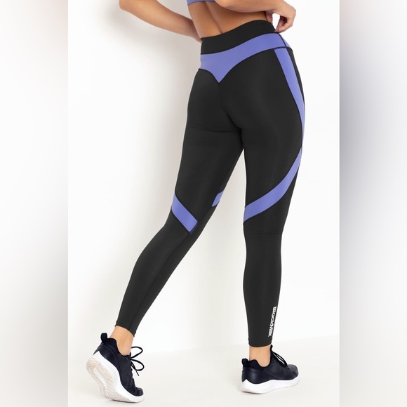 RARE NWT Blackmilk Power Up Peri Splice HW Panelled Ninja Pants ~ LIMITED Size M - Picture 2 of 16